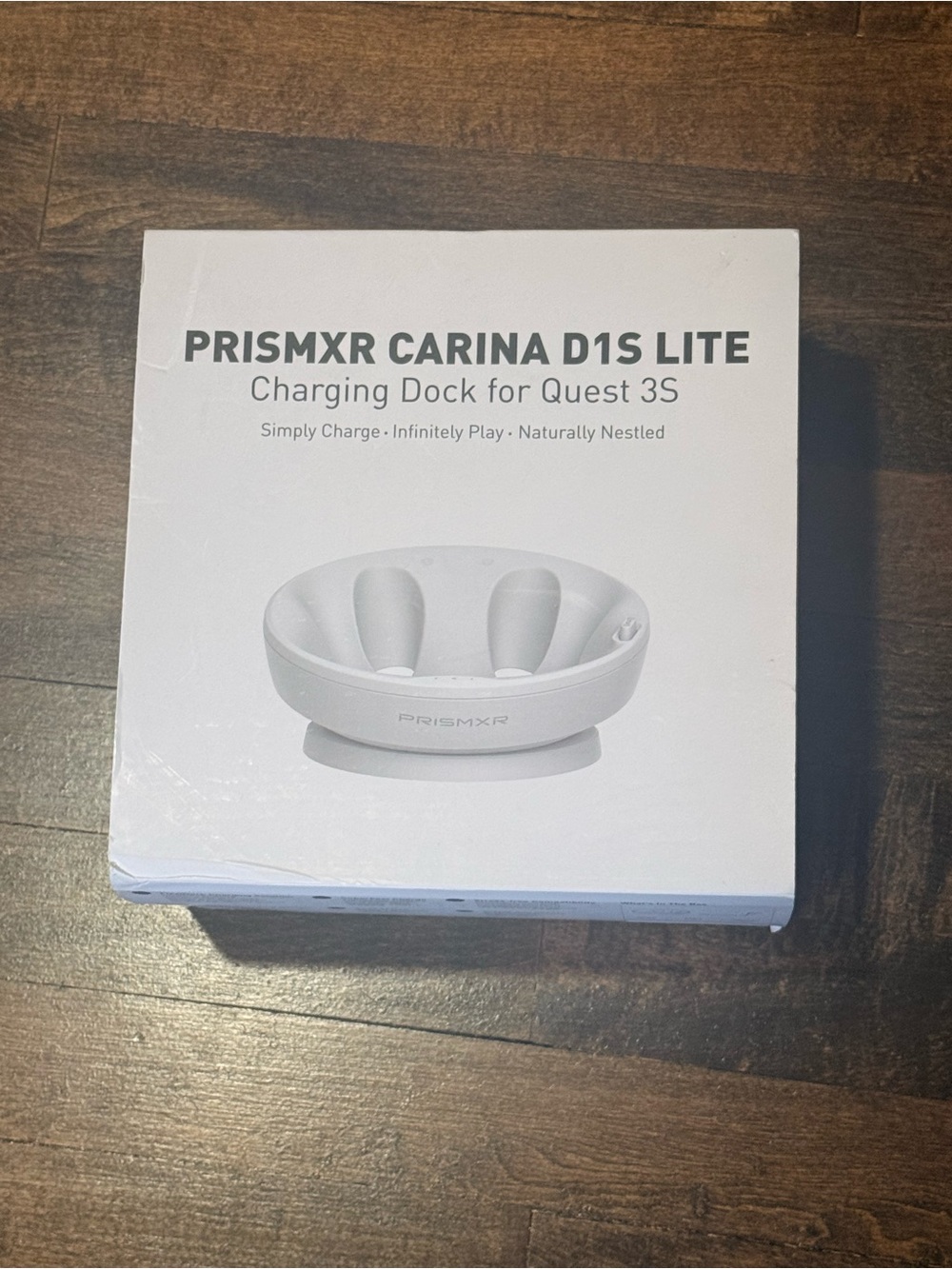 PRISMXR Carina D1S Lite Charging Dock for Quest 3S - White